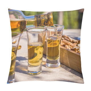 Personality  Traditional Georgian Pomace Brandy Called Chacha Pillow Covers