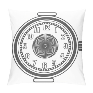 Personality  Classic Design Mechanical Wristwatch Pillow Covers