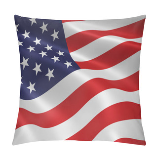 Personality  American Flag Pillow Covers
