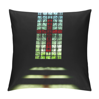 Personality  Cross On The Window Pillow Covers