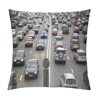 Personality  Many Cars On Road Pillow Covers