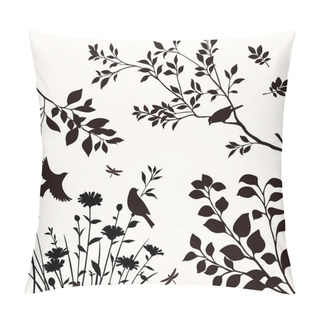 Personality  Set Of Nature Elements Pillow Covers
