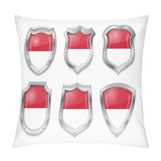 Personality  Indonesian Shield , Vector Illustration Pillow Covers