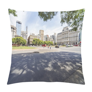 Personality  City Square Of Buenos Aires Pillow Covers