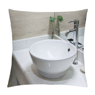 Personality  Hotel Washroom Interior Pillow Covers