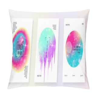 Personality Music Poster And Flyer For Summer Fest. Pillow Covers