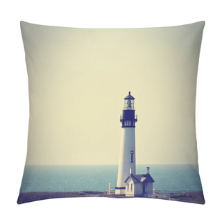 Personality  Lighthouse In Fog Pillow Covers