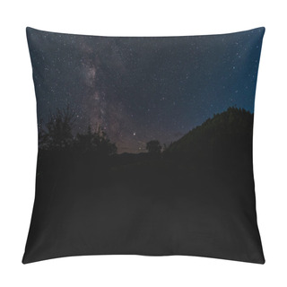 Personality  Night Sky With Stars Shine In Woods At Night  Pillow Covers