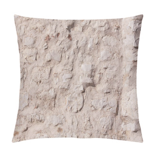 Personality  Wall Of The Church Of St. Donat. Zadar Croatia. Background Texture Wall. Pillow Covers