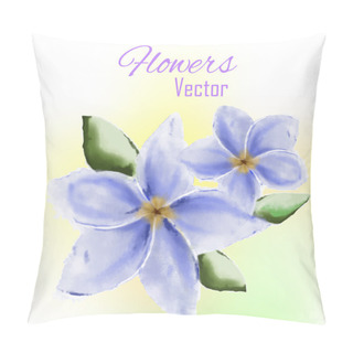 Personality  Watercolor Flower Pillow Covers