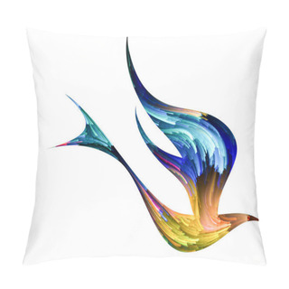 Personality  Colors In Flight Background Pillow Covers
