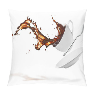 Personality  Coffee Splash Pillow Covers