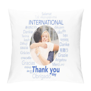Personality  International Thank You Day, January 11 Pillow Covers