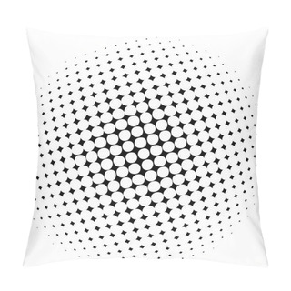 Personality  Halftone Dots - Vector Pillow Covers