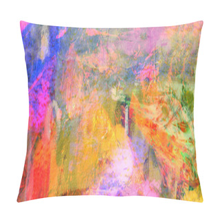 Personality  Abstract On Canvas Pillow Covers