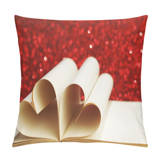 Personality  Heart Inside A Book Pillow Covers