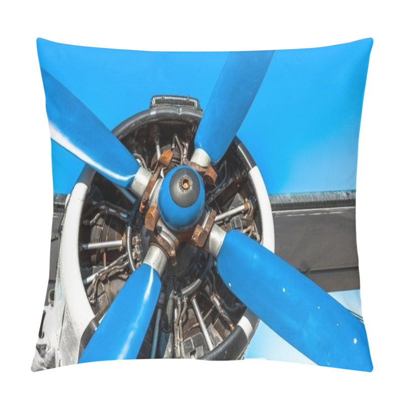 Personality  Old Vintage Jet Engine Pillow Covers