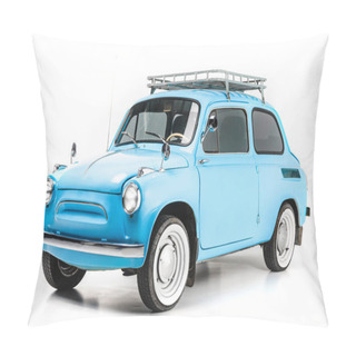 Personality  Blue Retro Car Pillow Covers