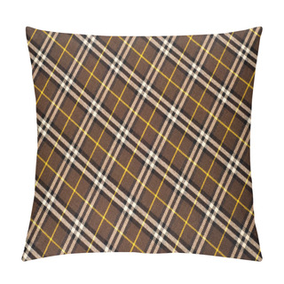 Personality  The Fabric In The Scottish Style. Warm Plaid Pillow Covers