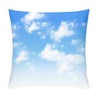 Personality  Blue Sky With Clouds Pillow Covers