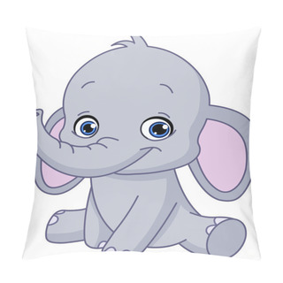 Personality  Baby Elephant Pillow Covers