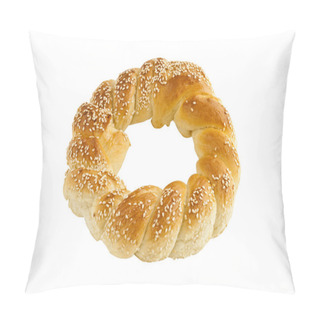 Personality  Pretzel WithEaster Cake With Sugar Sesame Pillow Covers