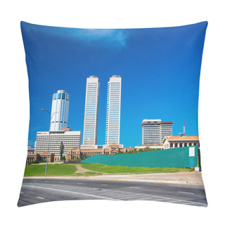 Personality  World Trade Center And Bank Of Ceylon Pillow Covers