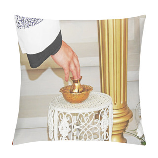 Personality  Ceremony Of A Christening. Pillow Covers
