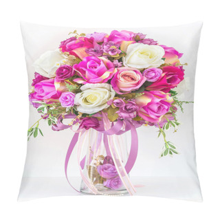 Personality  Bouquet Of Roses Pillow Covers
