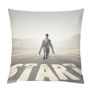 Personality  He Is Determined To Start Now Pillow Covers