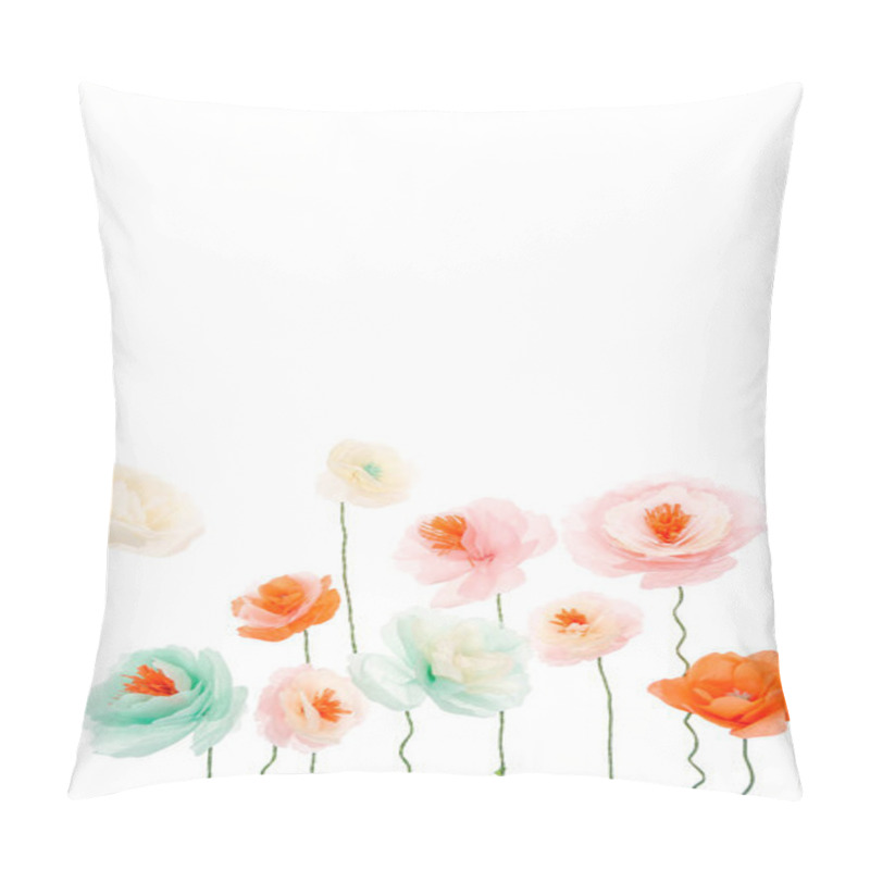 Personality  colorful decorative flowers pillow covers