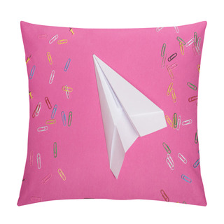 Personality  White Paper Plane  Pillow Covers