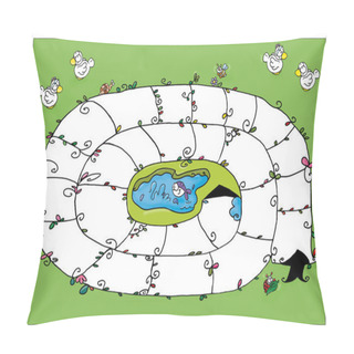 Personality  Objects With Things Toys,fruits,animated,numbers And Letters,sweets With Candies,children,landscapes,animals,illustrations,children Pillow Covers