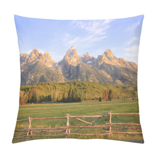 Personality  Sunrise In The Tetons Pillow Covers