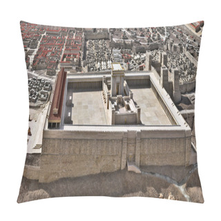 Personality  Model Of Jerusalem Temple Pillow Covers