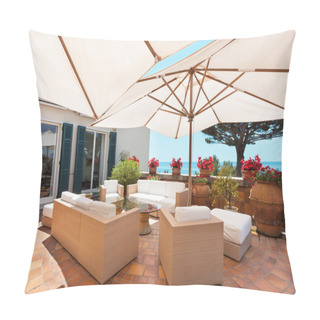 Personality  Beautiful Terrace View Pillow Covers