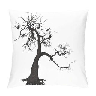 Personality  Crow Tree Pillow Covers
