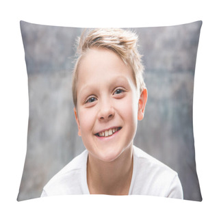 Personality  Cute Smiling Boy Pillow Covers