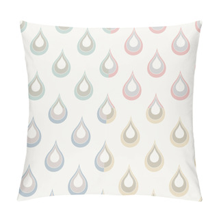 Personality  Water Drop Pattern Pillow Covers