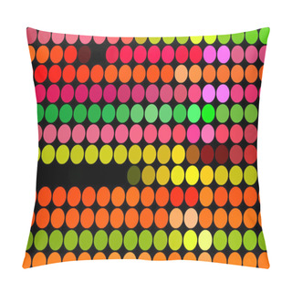 Personality  Fluorescent Dots Pillow Covers