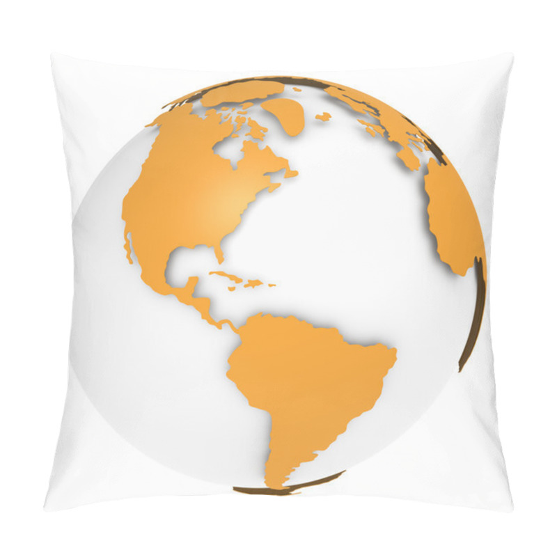 Personality  The Earth rotation view 3. pillow covers