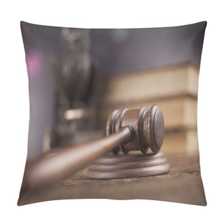 Personality  Wooden Gavel Barrister Pillow Covers