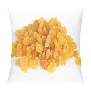 Personality  Golden Raisins Over White Pillow Covers