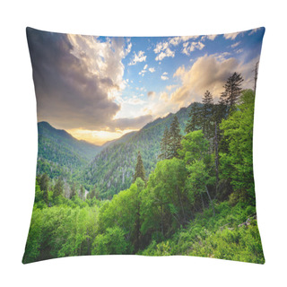 Personality  Newfound Gap In The Smoky Mountains Pillow Covers