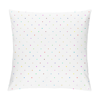 Personality  Color Pattern, Seamless Polka Dot Background Pillow Covers