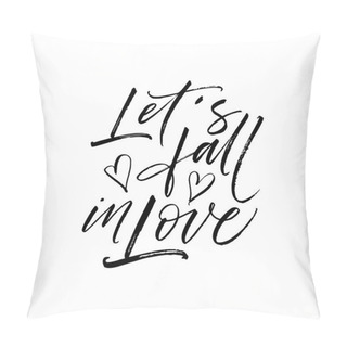 Personality  Let's Fall In Love Card.  Pillow Covers