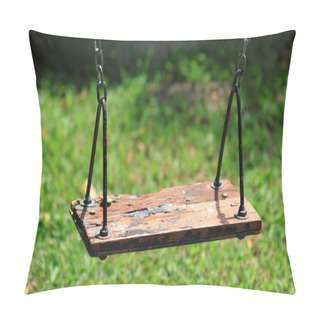 Personality  Old Wood Swing Pillow Covers