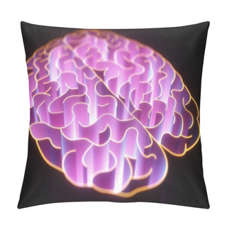 Personality  Closed Brain Maze Pillow Covers