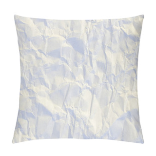 Personality  Simple White Rumpled Paper Background Pillow Covers