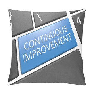 Personality  Continuous Improvement Pillow Covers